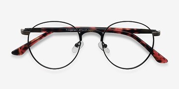 Matte Black and Tortoise Fitzgerald -  Classiques Métal Lunettes de vue