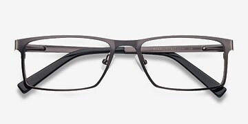 Gunmetal/Black Cristian -  Métal Lunettes de vue