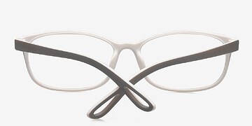 Grey/White Sutherlin -  Légèreté Plastique Lunettes de vue