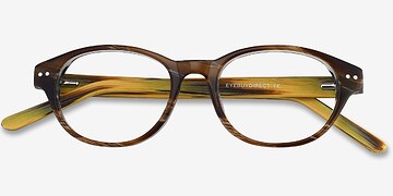 Brun Cape Cod -  Bois mixte Lunettes de vue