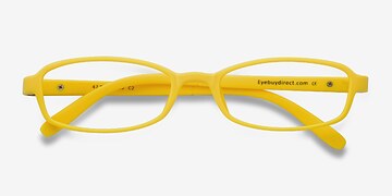 Jaune Lychee -  Légèreté Plastique Lunettes de vue