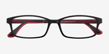 Noir Broad -  Plastique Lunettes de vue