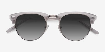 Clear Silver  The Hamptons -  Vintage Acetate, Metal Lunettes de soleil