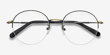 Black Bronze Albee -  Vintage Métal Lunettes de vue