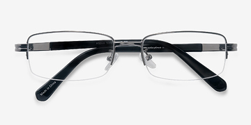 Gunmetal Above -  Métal Lunettes de vue