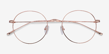 Or rose Dapper -  Mode Métal Lunettes de vue