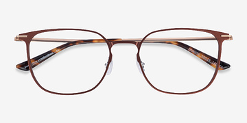 Brown & Gold Density -  Titanium Lunettes de vue