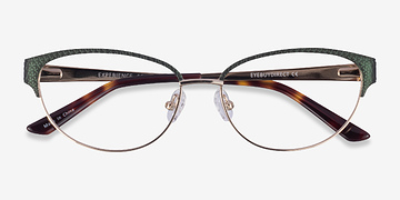 Green Gold Experience -  Coloré Métal Lunettes de vue