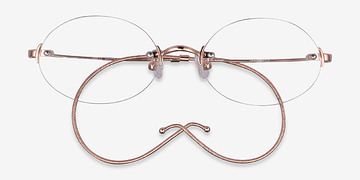 Or rose Dotte -  Métal Lunettes de vue