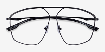 Noir Station -  Métal Lunettes de vue