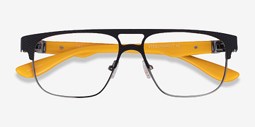 Black Yellow Cab -  Métal Lunettes de vue