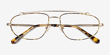 Satin Gold Uniform -  Métal Lunettes de vue