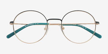Gradient Green Gold Saige -  Métal Lunettes de vue