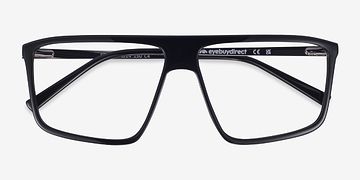 Noir Solo -  Plastique Lunettes de vue