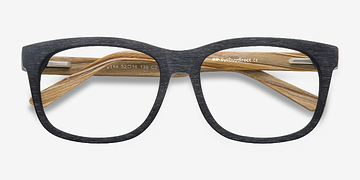Noir White Pine -  Geek Acétate Lunettes de vue
