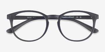 Matte Gray Muse -  Mode Plastique Lunettes de vue