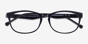 Noir Little Drums -  Légèreté Plastique Lunettes de vue