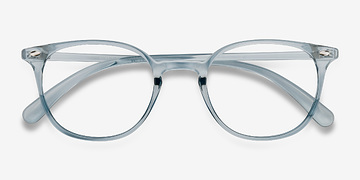Clear Blue Hubris -  Légèreté Plastique Lunettes de vue