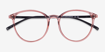 Clear Pink Macaron -  Mode Plastique Lunettes de vue
