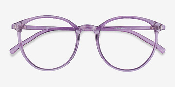 Clear Purple Macaron -  Mode Plastique Lunettes de vue