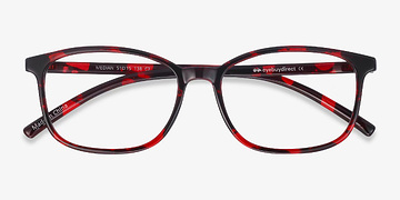 Red Floral Median -  Geek Plastique Lunettes de vue