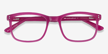 Fuchsia Pink Lugano -  Mode Acétate Lunettes de vue