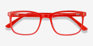 Rouge Lugano -  Mode Acétate Lunettes de vue