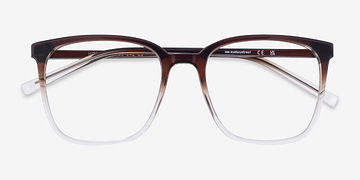Gradient Brown House -  Plastique Lunettes de vue