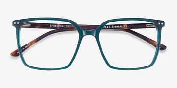 Teal Tortoise Ephemeral -  Écoresponsables Lunettes de vue