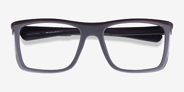 Dark Red Gray Ignite -  Plastique Lunettes de vue