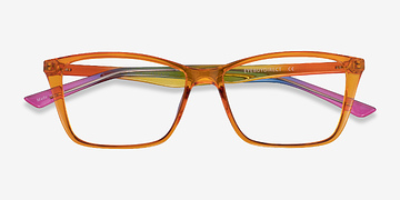 Orange Rainbow Sunbeam -  Plastique Lunettes de vue