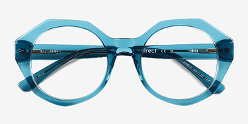 Crsytal Blue Gerania -  Écoresponsables Lunettes de vue