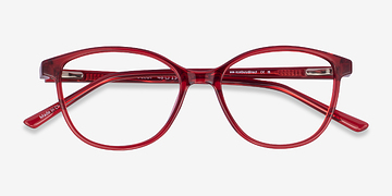 Rouge Dollop -  Plastique Lunettes de vue