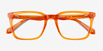 Crystal Orange Ambition -  Acétate Lunettes de vue