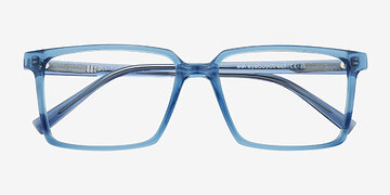 Bleu Roll -  Plastique Lunettes de vue