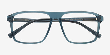 Bleu Whitecap -  Plastique Lunettes de vue