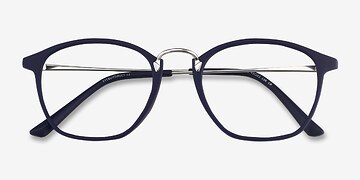 Matte Navy Crave -  Vintage Plastique Lunettes de vue