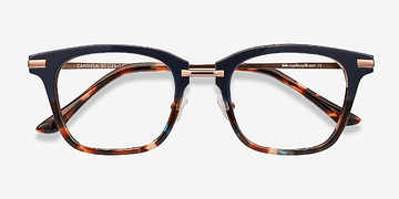 Blue Floral Candela -  Acetate, Metal Lunettes de vue