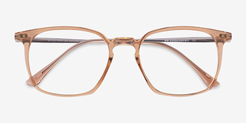 Clear Orange Ghostwriter -  Classiques Plastic, Metal Lunettes de vue