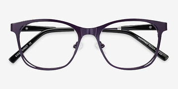 Violet Nightfall -  Vintage Métal Lunettes de vue