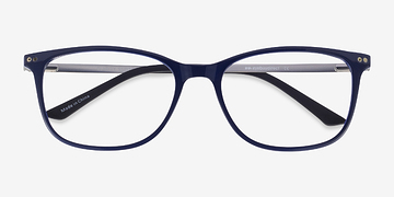 Bleu Clarity -  Légèreté Plastic, Metal Lunettes de vue