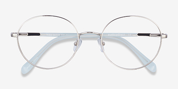Argenté Thea -  Vintage Acetate, Metal Lunettes de vue