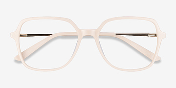 Cream Lenny -  Vintage Acetate, Metal Lunettes de vue