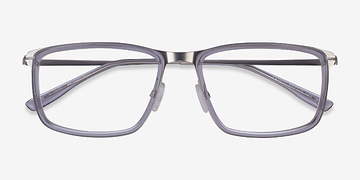 Clear Gray Silver Kairo -  Métal Lunettes de vue