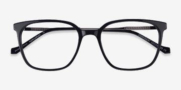 Black Silver Confident -  Métal Lunettes de vue