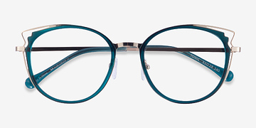Teal Gold Tonic -  Métal Lunettes de vue