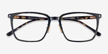 Dark Green Ivory Tortoise Lachlan -  Métal Lunettes de vue