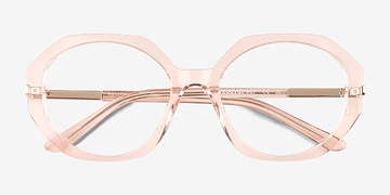 Crystal Champagne Rollerskate -  Métal Lunettes de vue