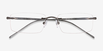 Gunmetal Pickering -  Légèreté Métal Lunettes de vue