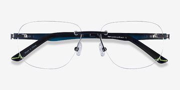 Noir Reactor -  Plastique Lunettes de vue